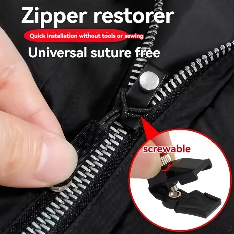 🔥Last Day 47% OFF🔥Universal Zipper Repair Kit Quick Fix Slider