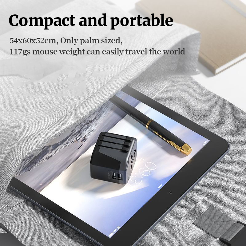 Travel adapter plugs are suitable for use in many countries around the world