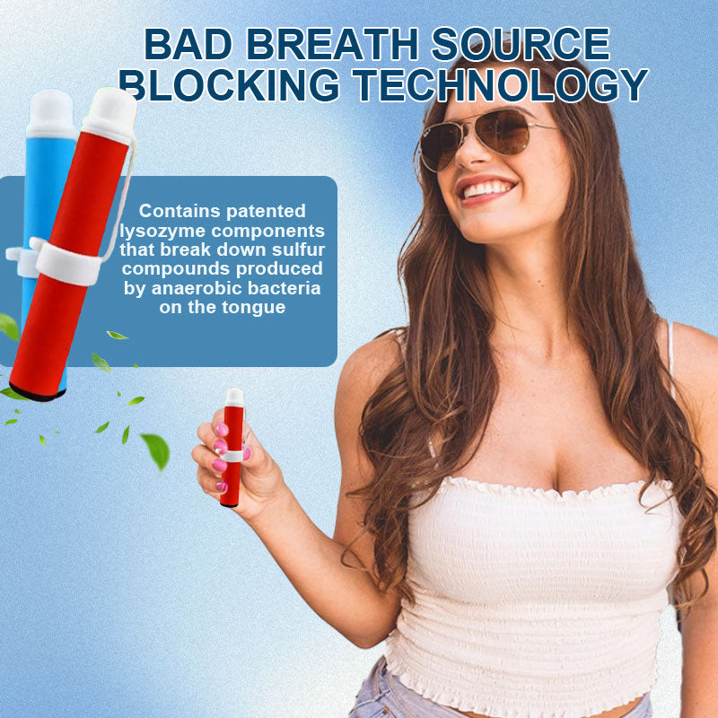 Breath freshening inhaler