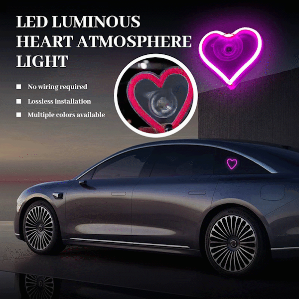 LED Luminous Heart Atmosphere Light