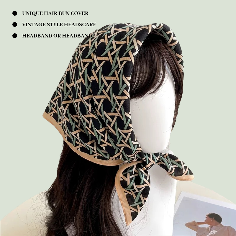 🧣 Versatile Linen Headscarf