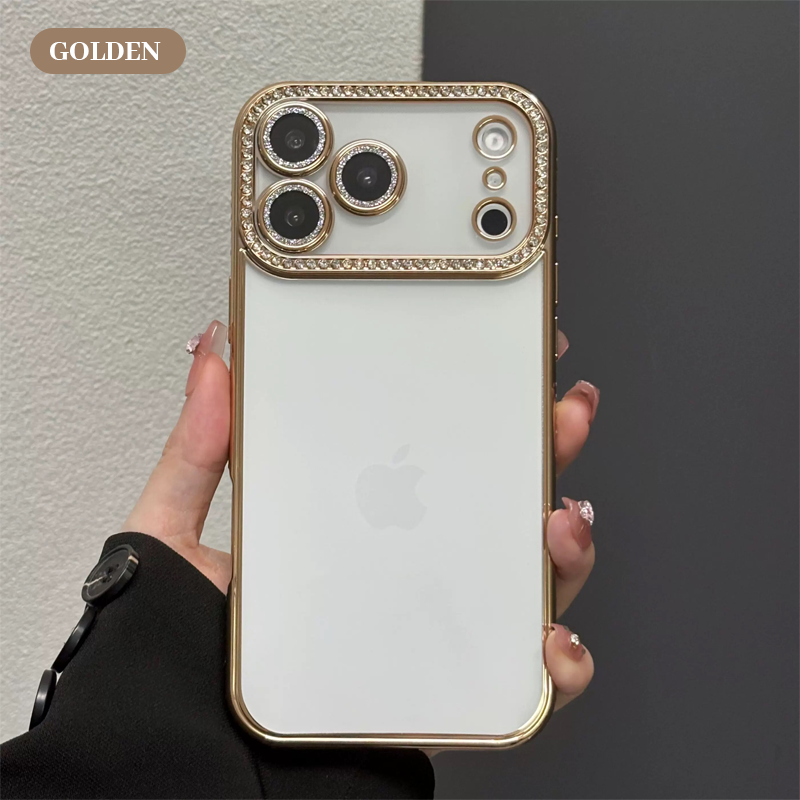 📱 iPhone 17 Pro Max Crystal Phone Case