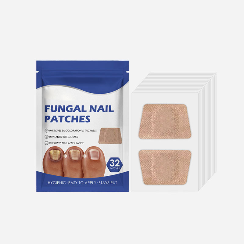 Toenail Health Restoration Patch - 32Pcs Nail Patches for Promoting Healthy Nails