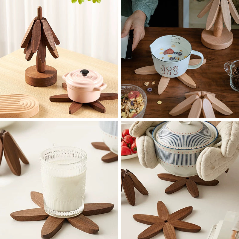 Tree-shaped insulation mat