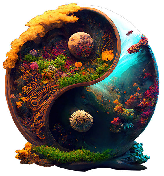 Unique Animal-Shaped Wooden Puzzle