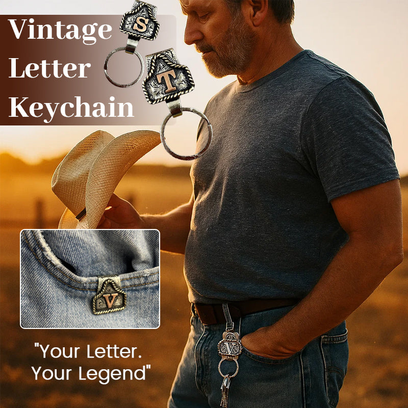 2025 New Product 💥 Denim Letter Key Chain