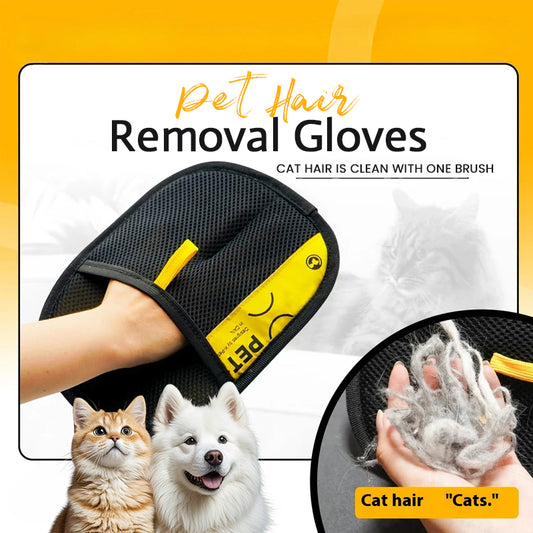 Pet Hair Removal Glove for Cats