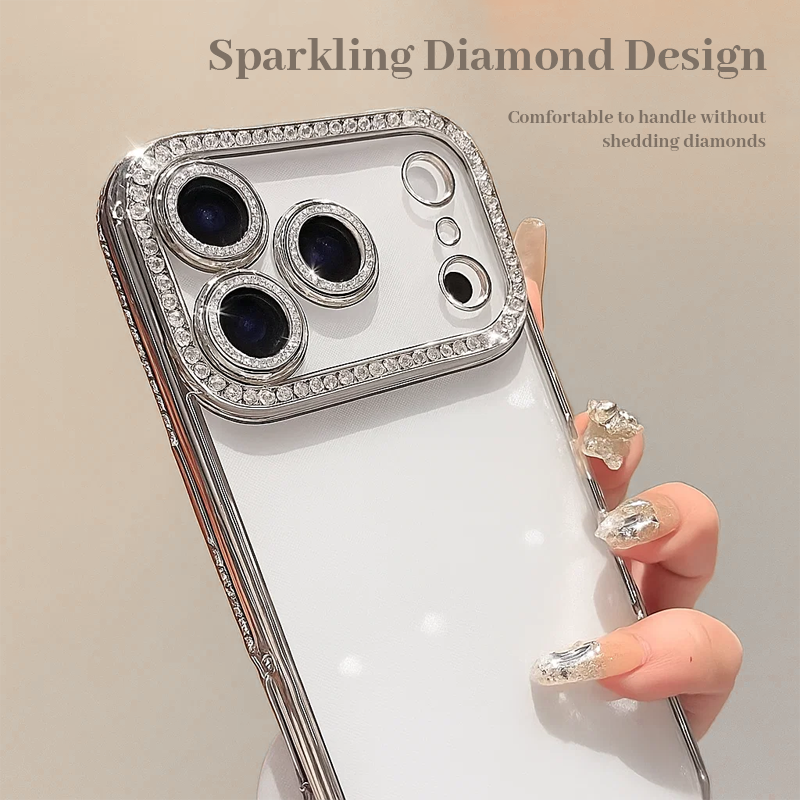 📱  iPhone 17 Pro Max Crystal Phone Case