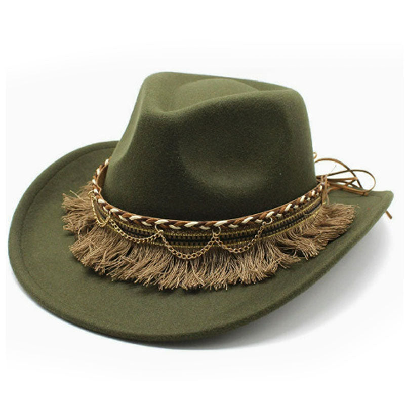 Ethnic-Style Western Cowboy Hat