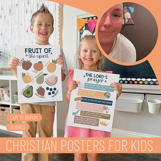 CHRISTIAN POSTERS FOR KIDS