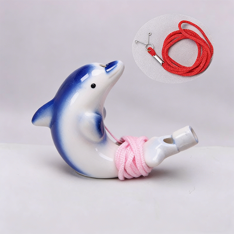 Underglaze Five-Color Porcelain Whistle