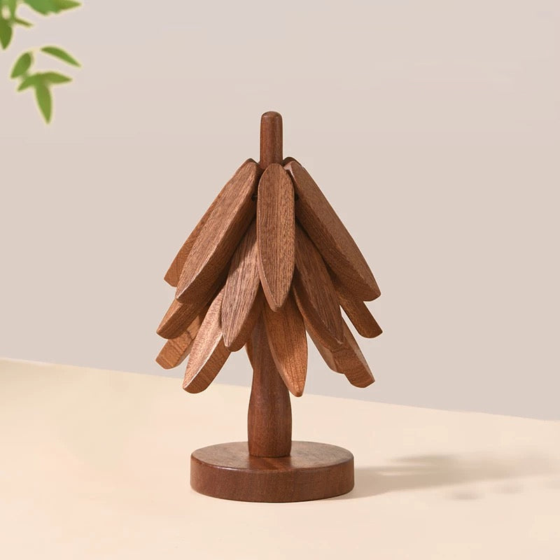 Tree-shaped insulation mat