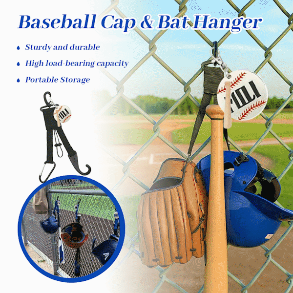 ⚾️ Baseball Cap & Bat Hanger