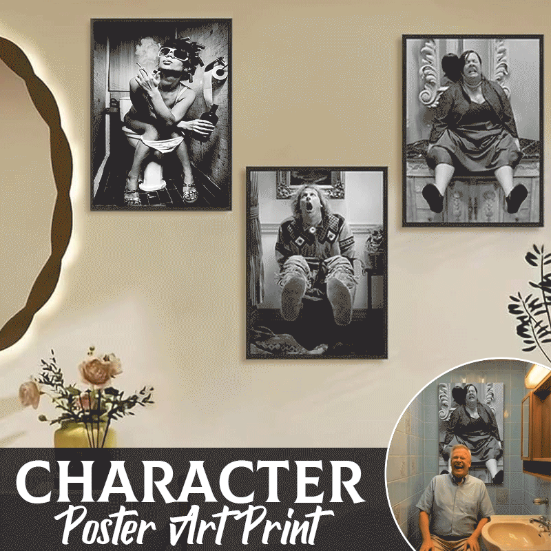 Toilet Wall Art Prints
