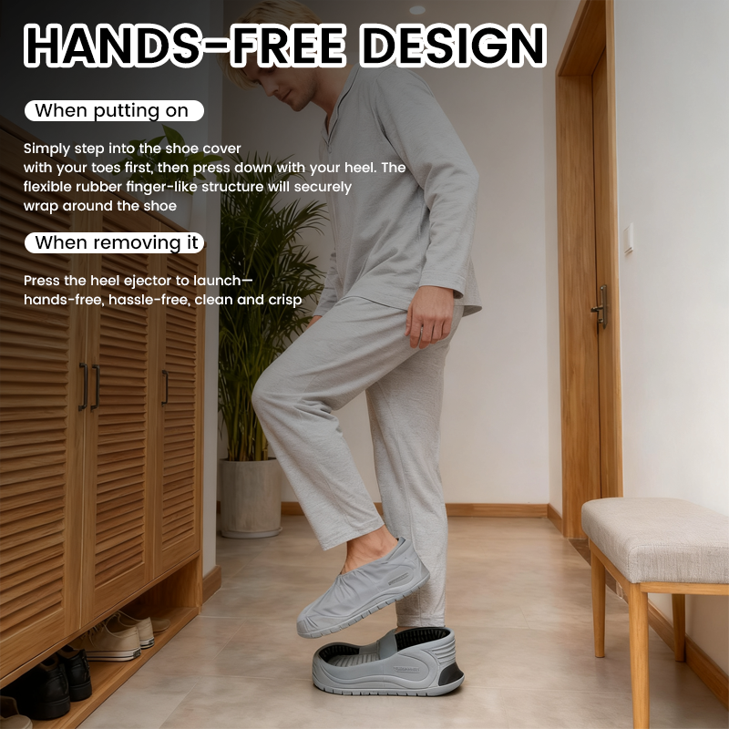 🚀 HANDS-FREE SHOE COVERS