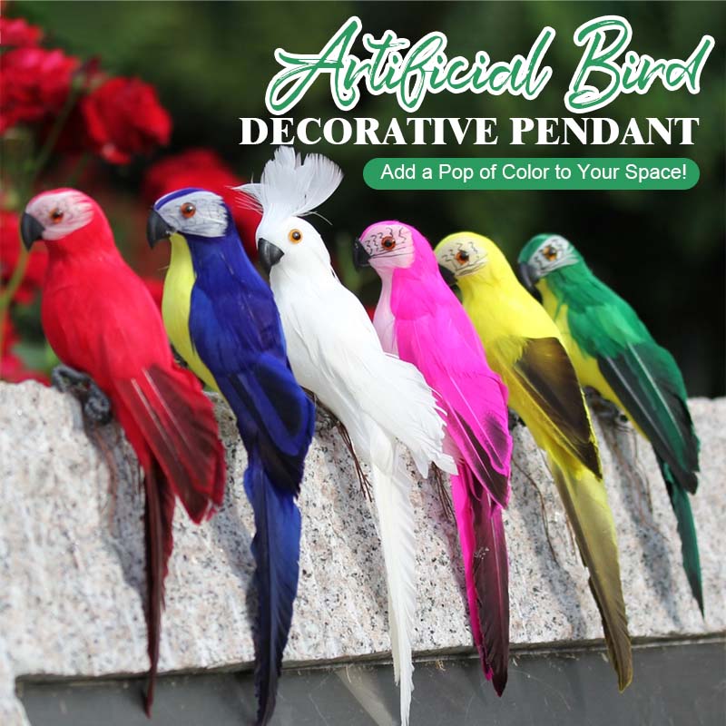 Artificial Bird Decorative Pendant