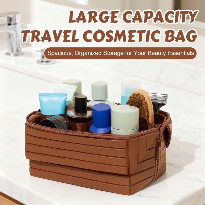 Large Capacity Travel Cosmetic Bag