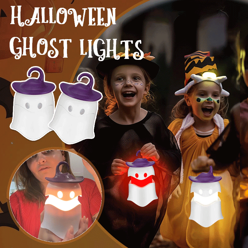 Halloween ghost lamp