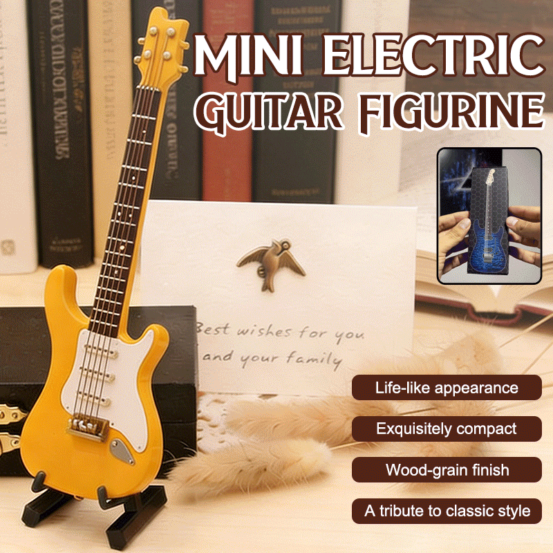 🎸 Mini Electric Guitar Display Model