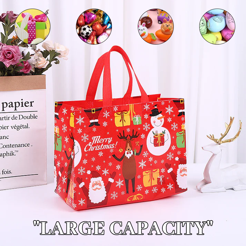 🎄 Yuletide Carry — Large Reusable Christmas Gift Tote 🛍️