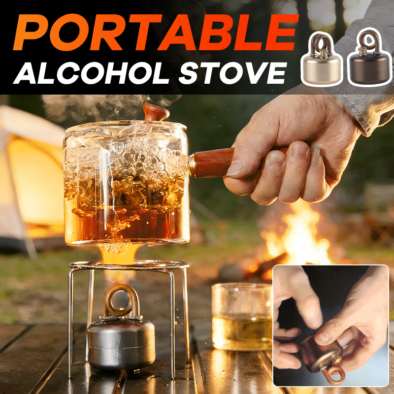 Portable Alcohol Stove For Outdoor Camping