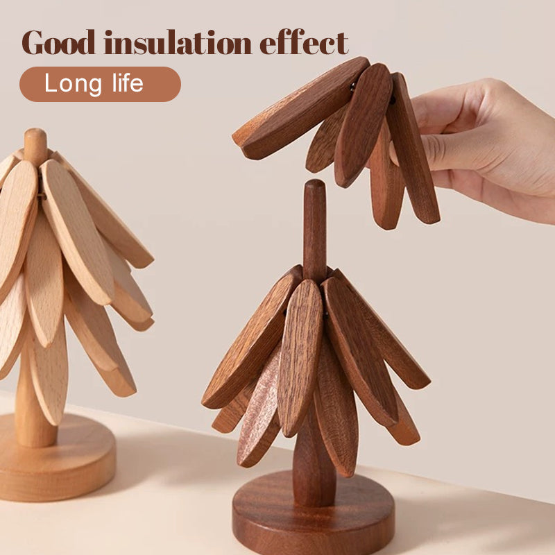 Tree-shaped insulation mat