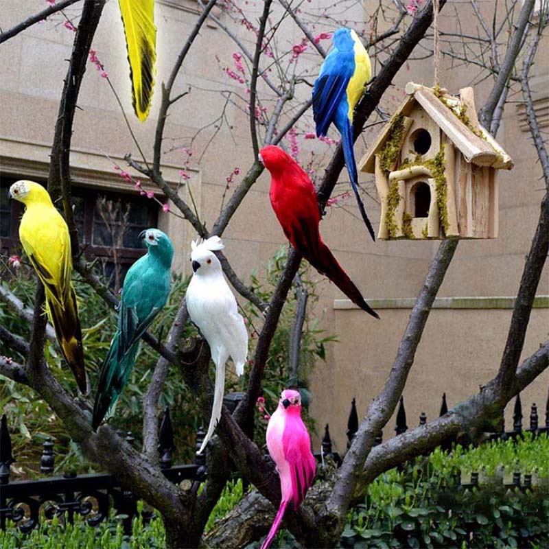 Artificial Bird Decorative Pendant