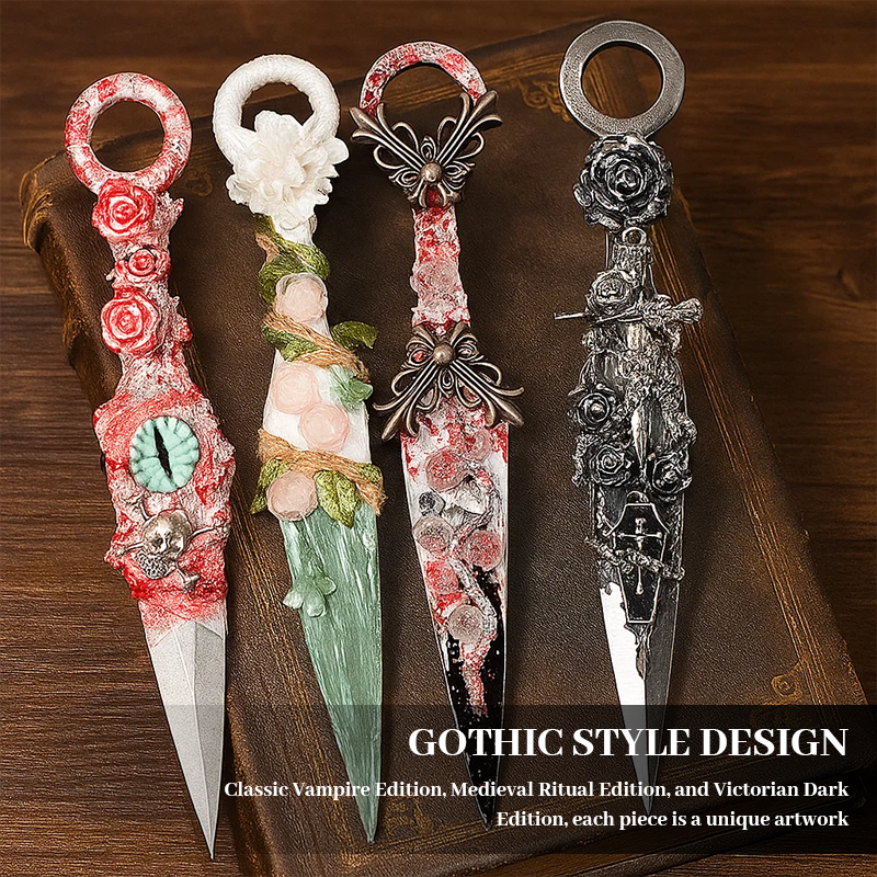 🗡️ Gothic Kunai Throwing Dagger