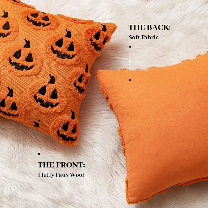 👻 Spooky & Soft Halloween Ghost Pillowcase