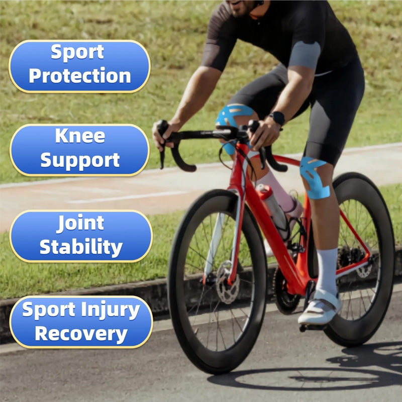 Muscle tape knee bandage