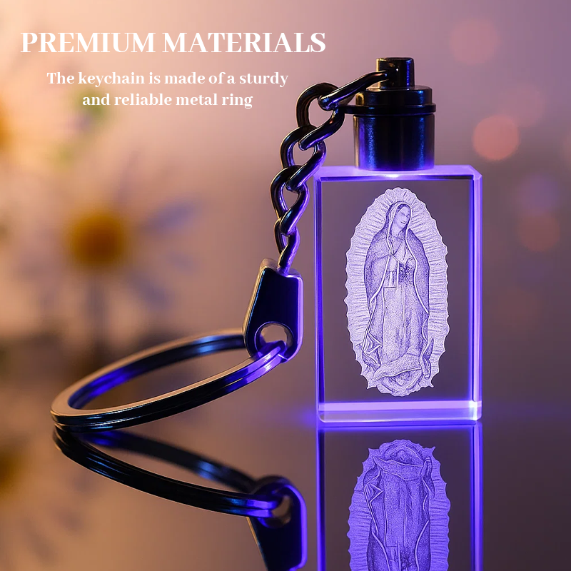 Divine Glow Breathing Light Keychain