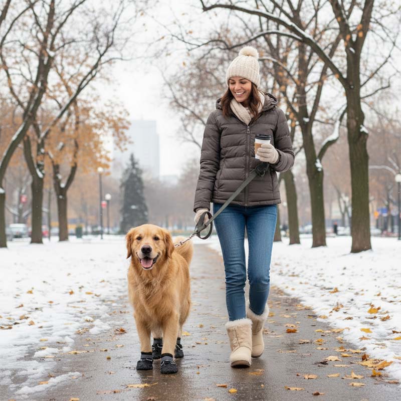 🌟 LED Dog Shoe Lights