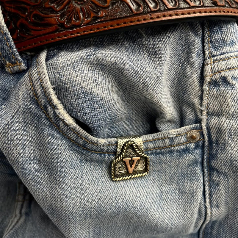 2025 New Product 💥 Denim Letter Key Chain