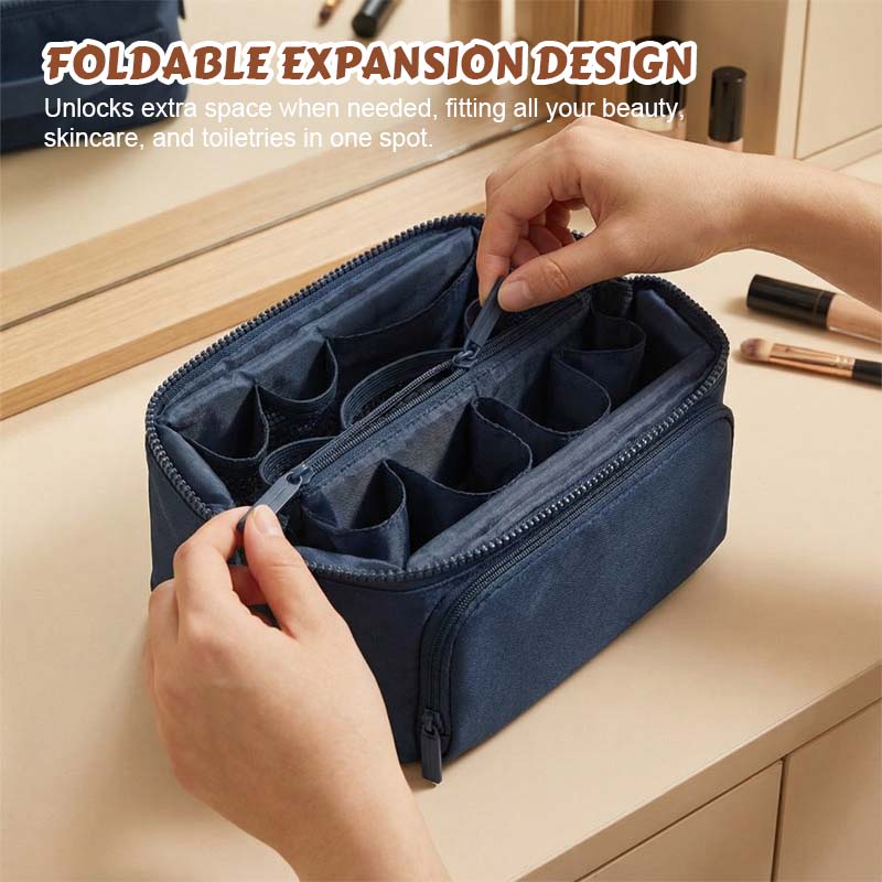 Large Capacity Travel Cosmetic Bag
