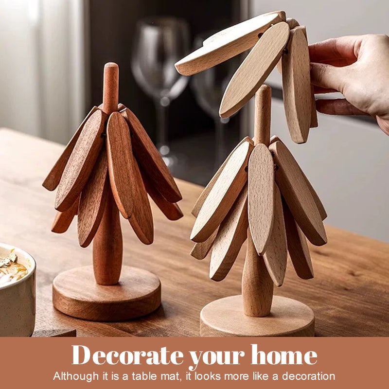 Tree-shaped insulation mat