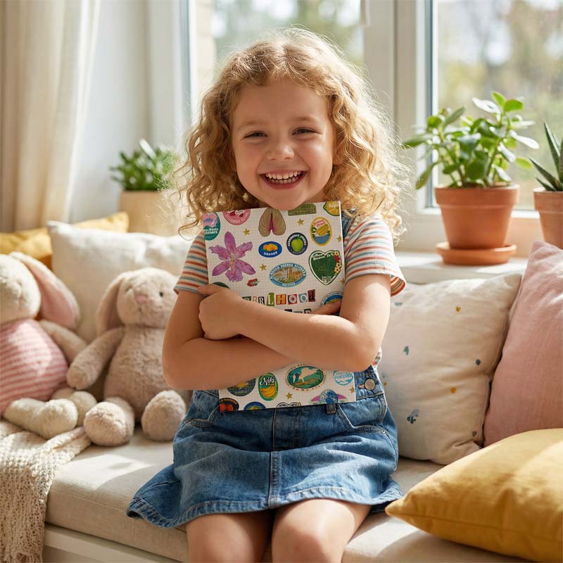 Vintage Girlhood Sticker Book