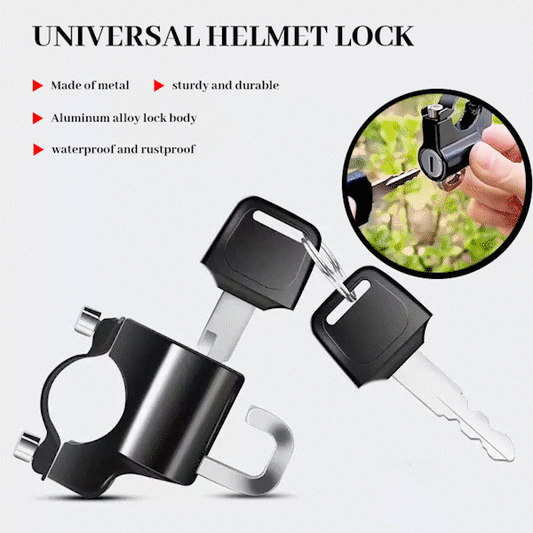 🗝️Premium Motorcycle Helmet Lock