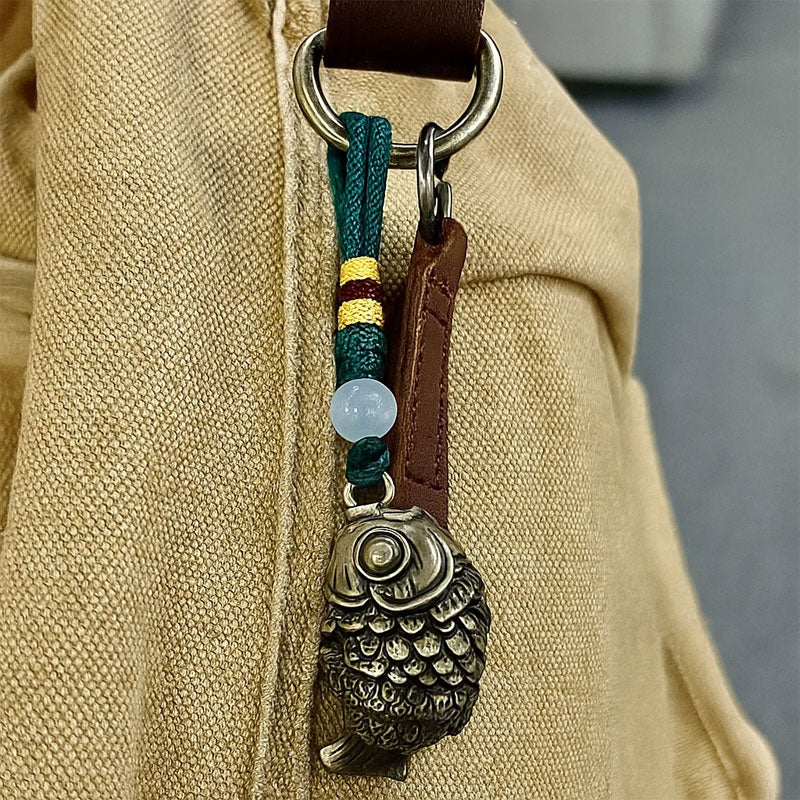 Koi Fidget Pendant With Chain