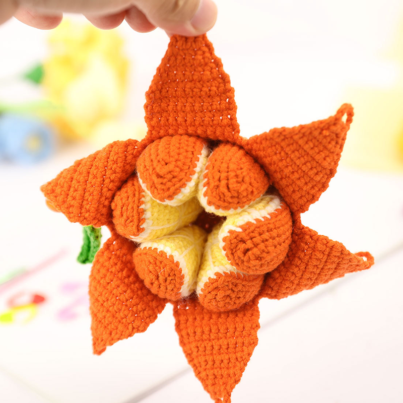 Orange Crochet DIY Kit 🍊🧶