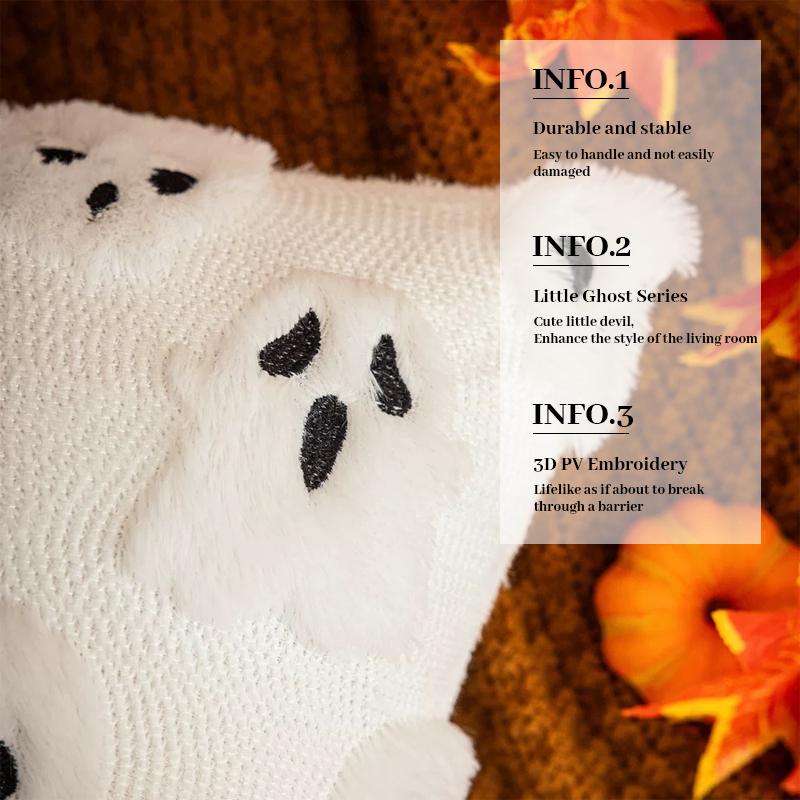 👻 Spooky & Soft Halloween Ghost Pillowcase