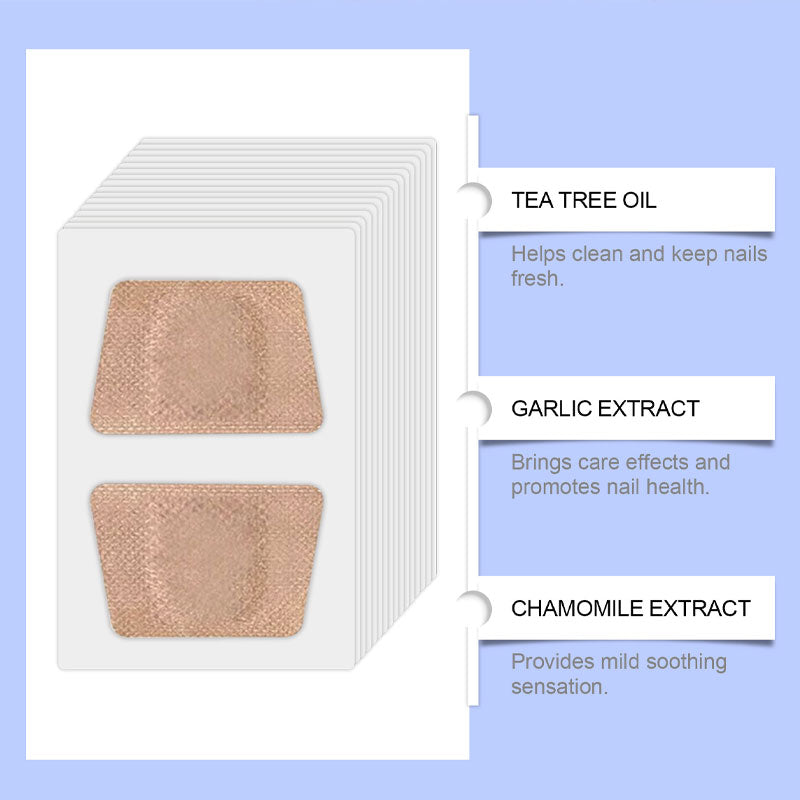 Toenail Health Restoration Patch - 32Pcs Nail Patches for Promoting Healthy Nails