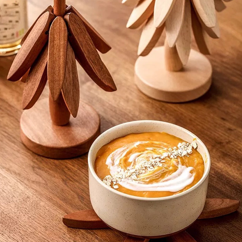 Tree-shaped insulation mat