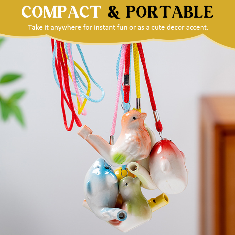 Underglaze Five-Color Porcelain Whistle