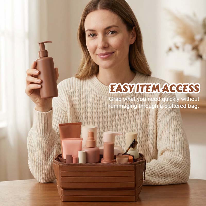 Large Capacity Travel Cosmetic Bag