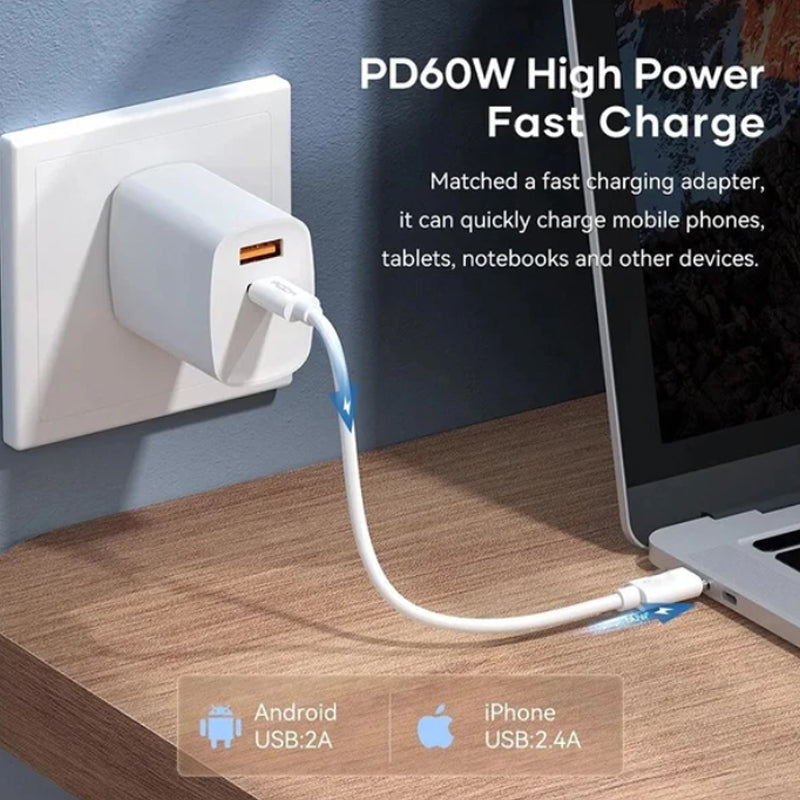 📱5-in-1 Data Cable Storage Box