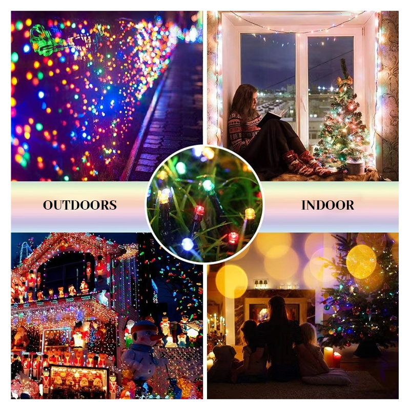 ✨ 2025 Upgraded Solar Christmas Lights