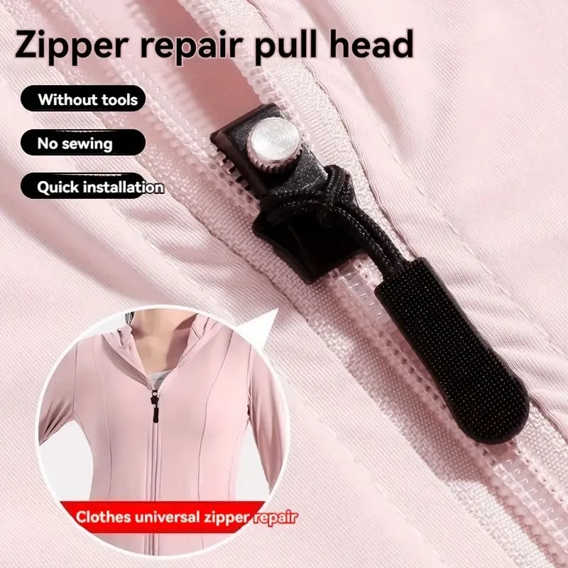 🔥Last Day 47% OFF🔥Universal Zipper Repair Kit Quick Fix Slider