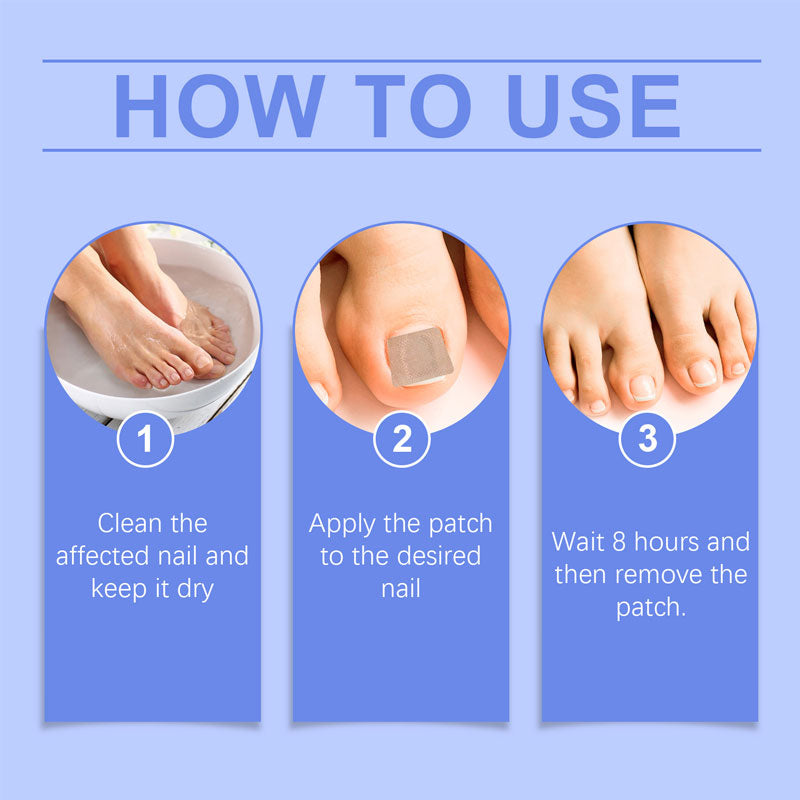 Toenail Health Restoration Patch - 32Pcs Nail Patches for Promoting Healthy Nails