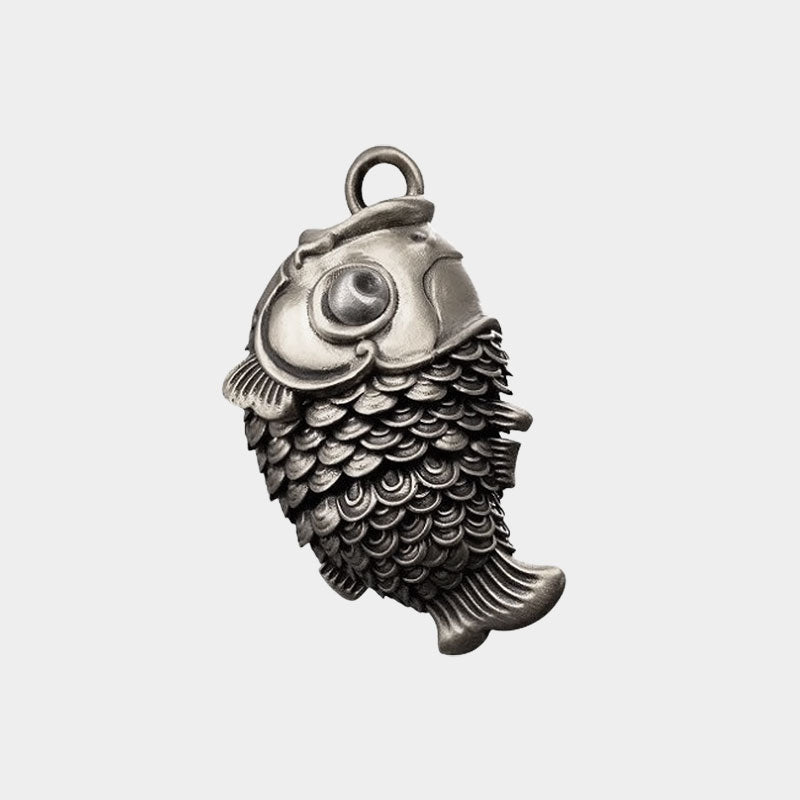 Koi Fidget Pendant With Chain