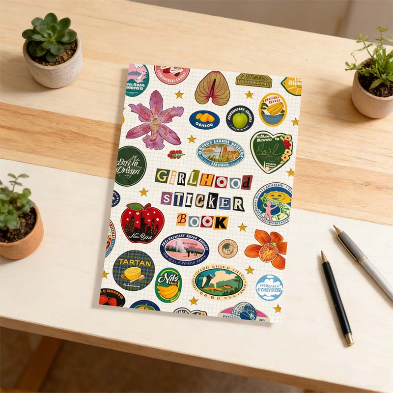 Vintage Girlhood Sticker Book